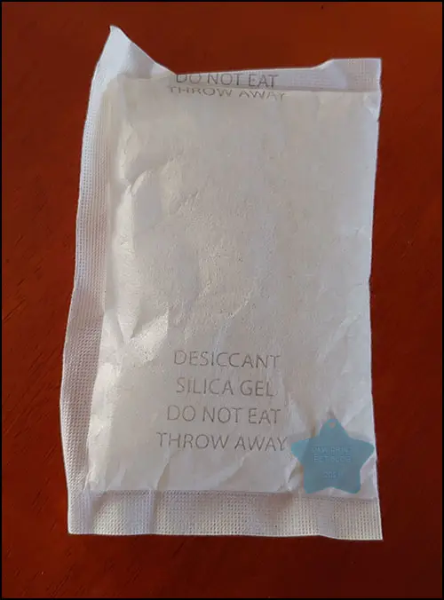 silica gel packet