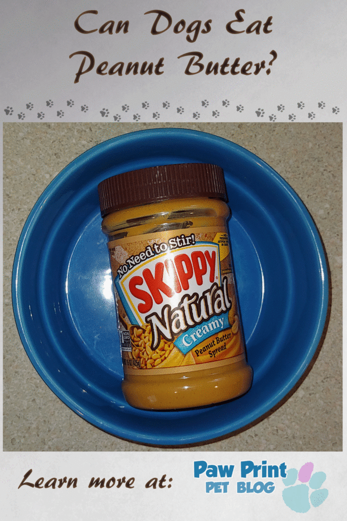 dogs peanut butter